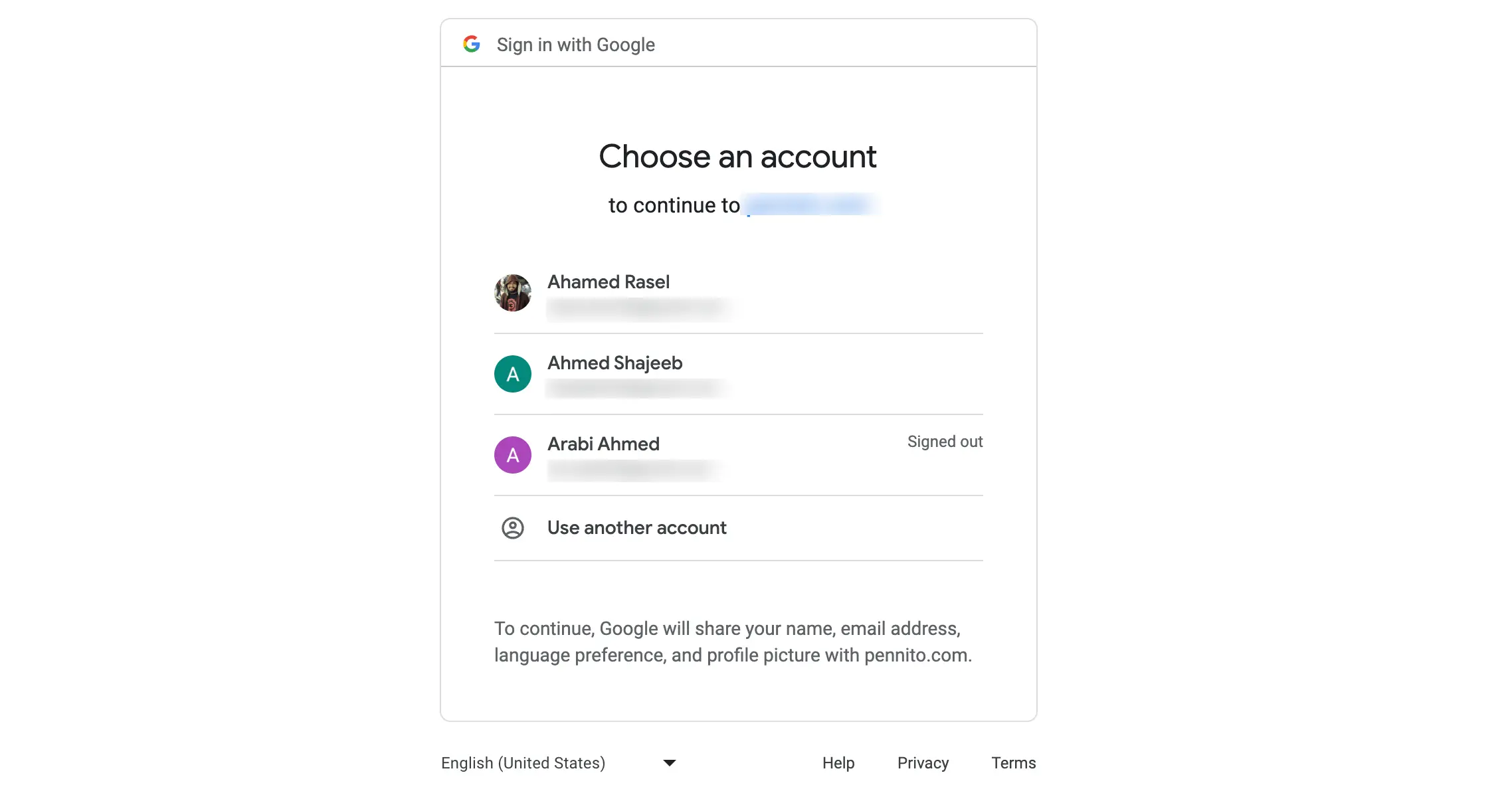 Google 帳號授權